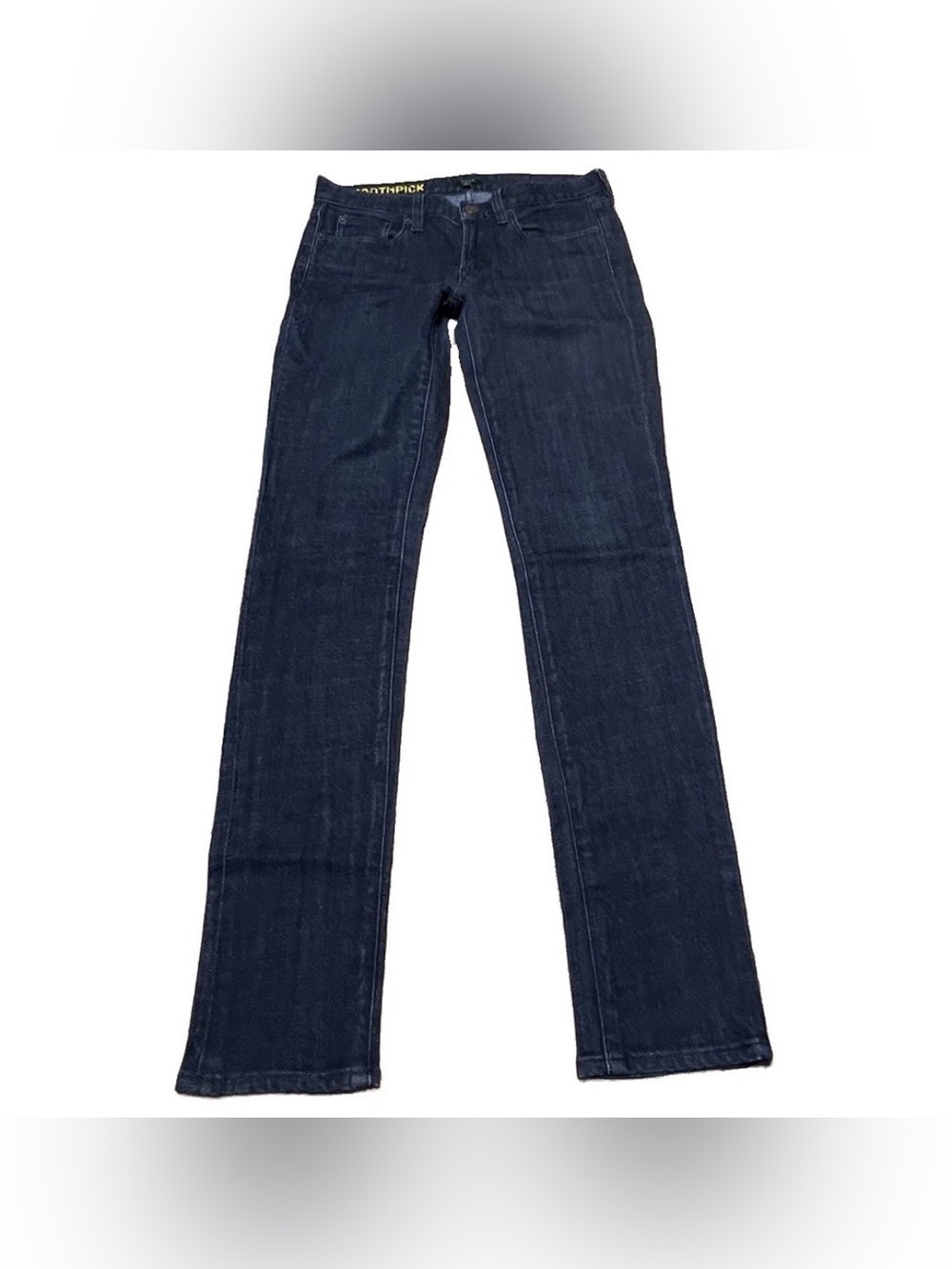 J Crew Low Rise 7.5" Toothpick Skinny Women’s Size 27 Stretch Blue Jeans
